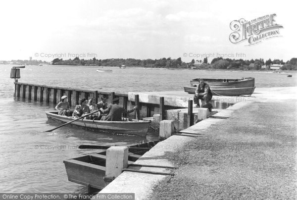 Photo of Mudeford, The Ferry c.1950