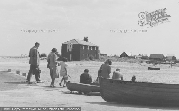 Photo of Mudeford, The Ferry c.1950
