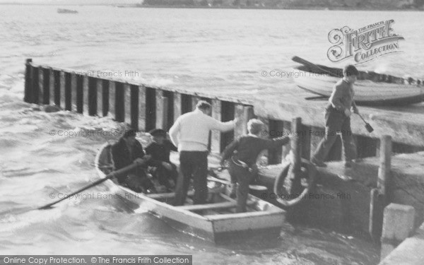 Photo of Mudeford, The Ferry c.1955