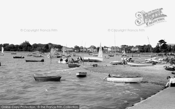 Photo of Mudeford, The Harbour c.1960