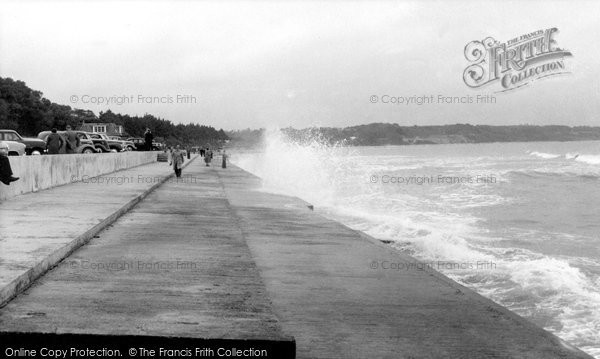Photo of Mudeford, The Promenade c.1955