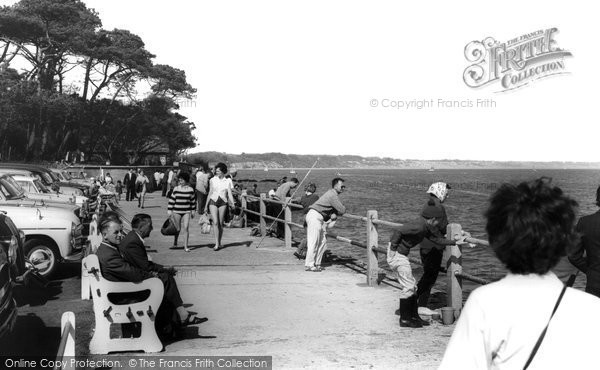 Photo of Mudeford, The Promenade c.1960