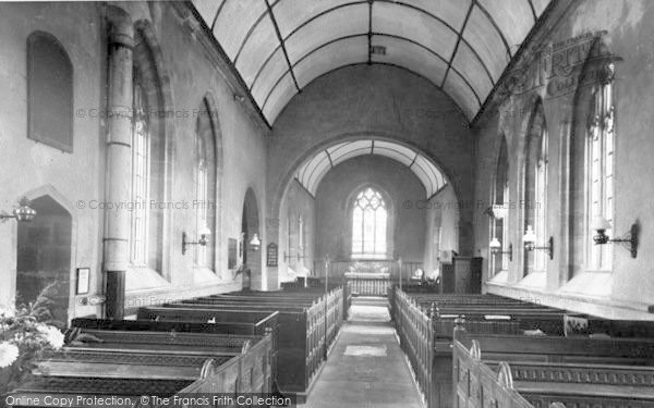 Photo of Mudford, St Mary's Church Interior c.1960