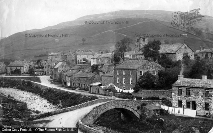 Photo of Muker, Village 1896