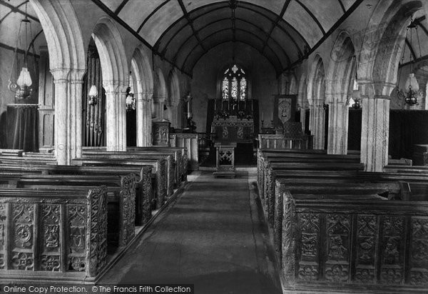 Photo of Mullion, Church Interior 1911