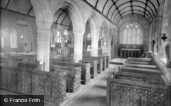 Church Interior 1922, Mullion