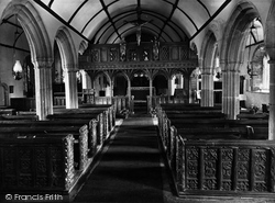 Church Interior 1927, Mullion