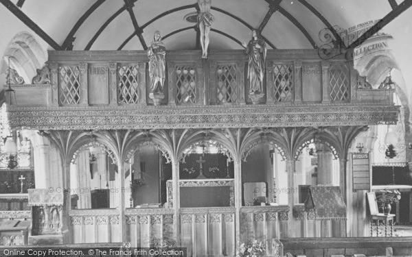 Photo of Mullion, Church Interior 1927