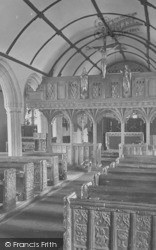 Church Interior 1927, Mullion