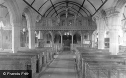 Church Interior 1931, Mullion
