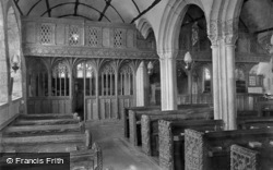Church Interior 1931, Mullion