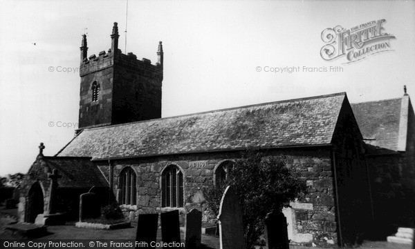 Photo of Mullion, Church Of St Mellanus c.1960