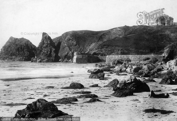 Photo of Mullion, Cove And Hotel 1899