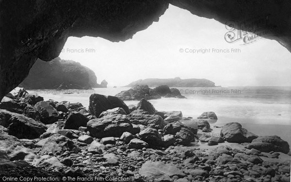 Photo of Mullion, From The Caves 1895