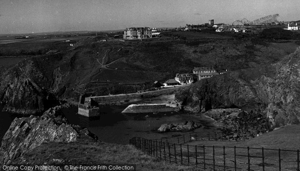 Photo of Mullion, Harbour c.1955