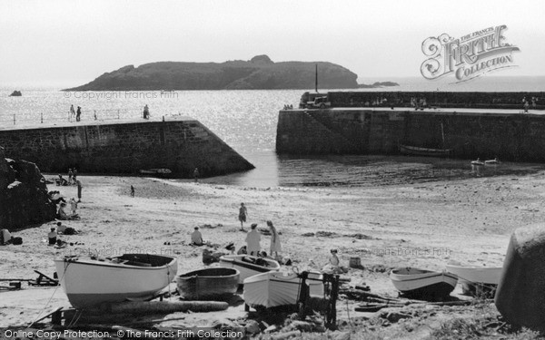 Photo of Mullion, Harbour c.1955