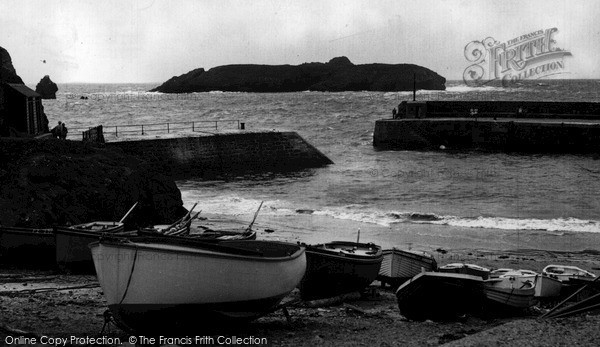 Photo of Mullion, Harbour c.1955
