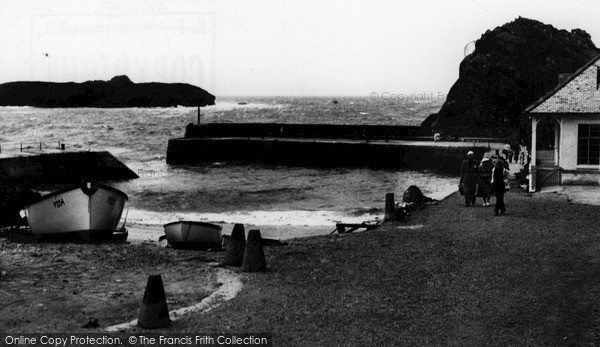 Photo of Mullion, Harbour c.1955