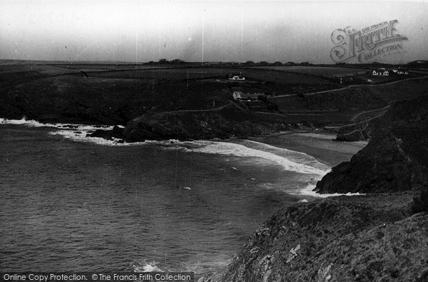 Photo of Mullion, Polurrian Cove And Cliffs c.1955