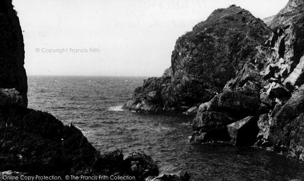 Photo of Mullion, Rocks At The Cove c.1955