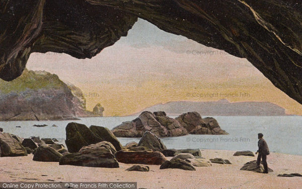 Photo of Mullion, The Cavern c.1900