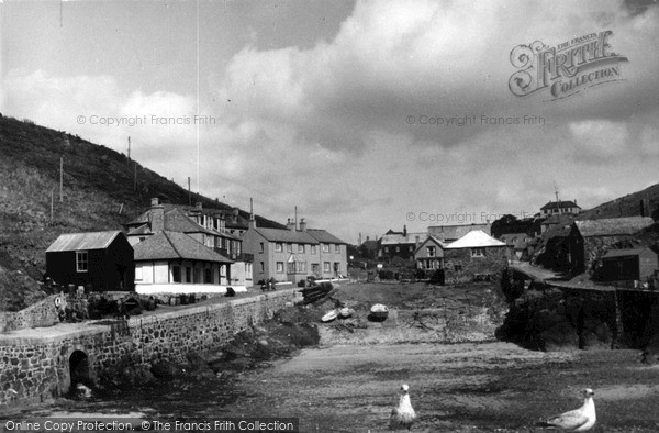 Photo of Mullion, The Cove From Pier c.1955