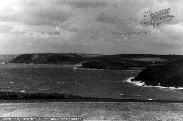 Photo of Mullion, View North From Poldhu Hotel Terrace c.1955