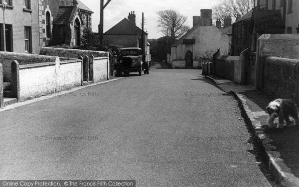 Photo of Mullion, Village c.1955