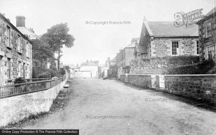 Photo of Mullion, Village From Vicarage 1904