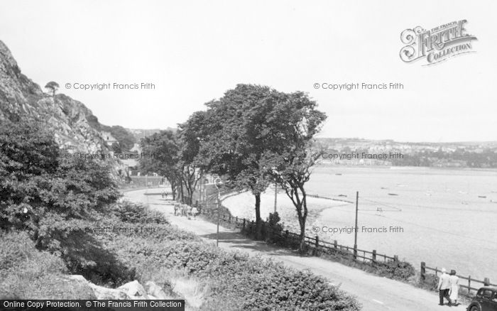 Photo of Mumbles, Foreshore From Southend c.1955