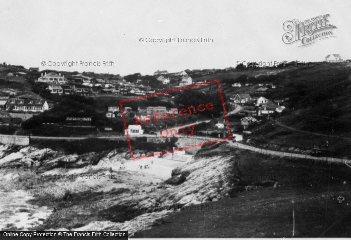 Photo of Mumbles, Limeslade Bay c.1950