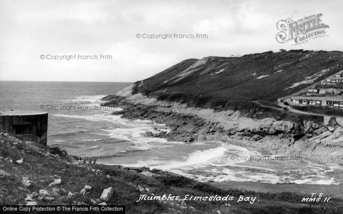 Photo of Mumbles, Limeslade Bay c.1950