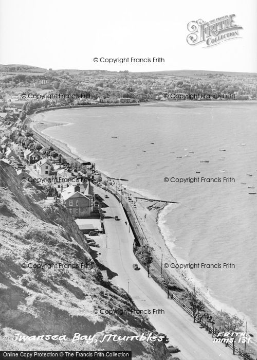 Photo of Mumbles, Swansea Bay c.1965