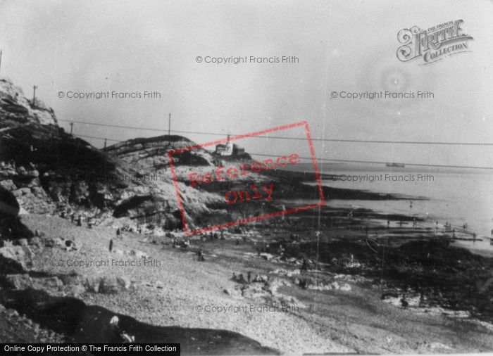 Photo of Mumbles, The Beach And Lighthouse c.1935