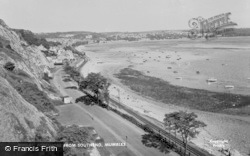 Mumbles, The Foreshore From Southend c.1960, Mumbles, The
