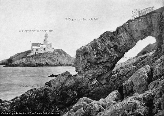 Photo of Mumbles, The Lighthouse And Natural Arch 1893