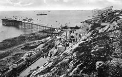 Mumbles, The Pier 1910, Mumbles, The