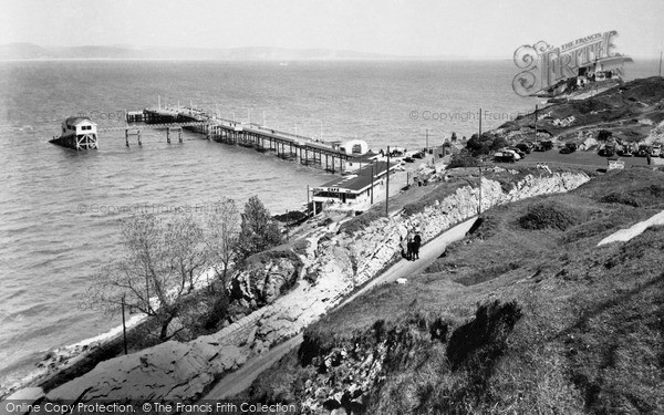 Photo of Mumbles, The Pier And Lighthouse c.1965