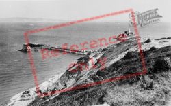 Mumbles, The Pier And Lighthouse c.1965, Mumbles, The