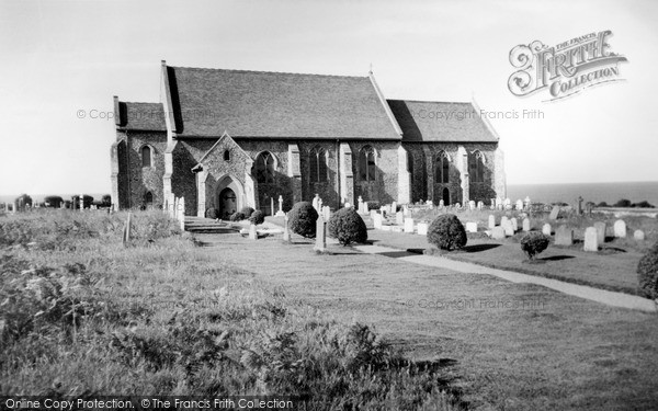 Photo of Mundesley, All Saints Church c.1955