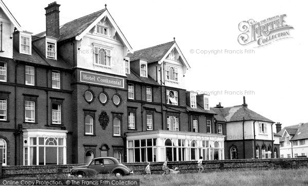 Photo of Mundesley, Hotel Continental c.1960