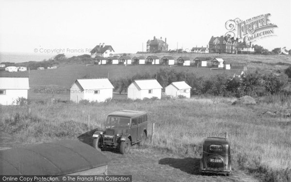 Photo of Mundesley, Kiln Cliffs Camping Site c.1955