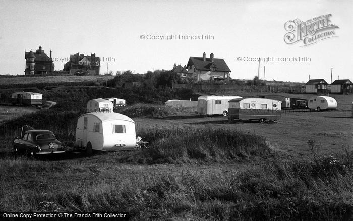 Photo of Mundesley, Kiln Cliffs Camping Site c.1955