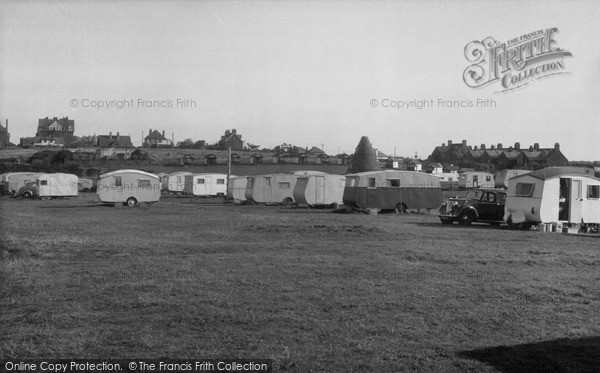 Photo of Mundesley, Kiln Cliffs Camping Site c1955
