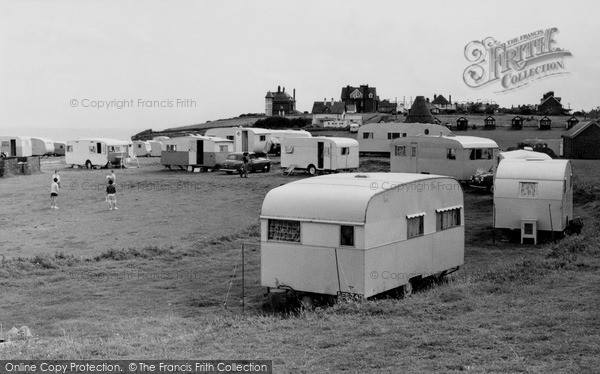 Photo of Mundesley, Kiln Cliffs Caravan Site c.1960