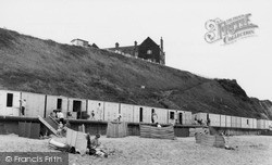 Manor Hotel From The Beach c.1965, Mundesley