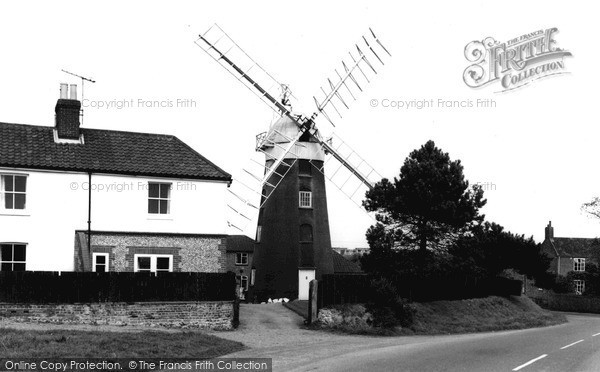 Photo of Mundesley, Paston Mill c.1965