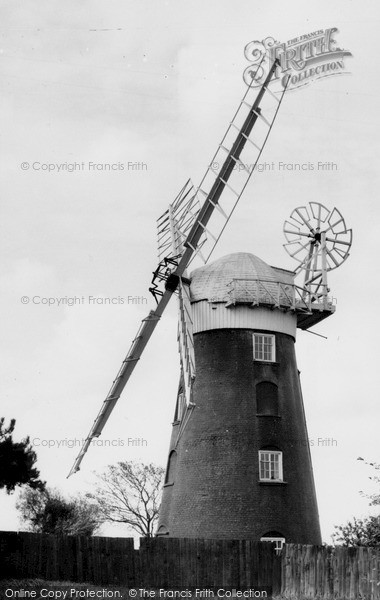 Photo of Mundesley, Paston Mill c.1965