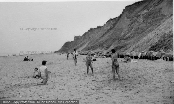 Photo of Mundesley, The Beach c.1960