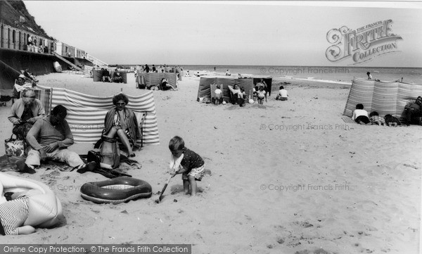 Photo of Mundesley, The Beach c.1965